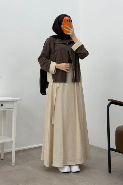 Pınar Tensel Etekli 3 Lü Takım