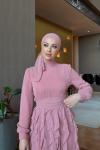 Safiye Elbise Pembe