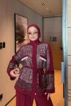 Şahide Pantolon Takım Bordo