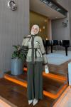 Şahide Pantolon Takım Haki