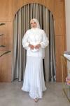 Sancak Etekli Takım Beyaz