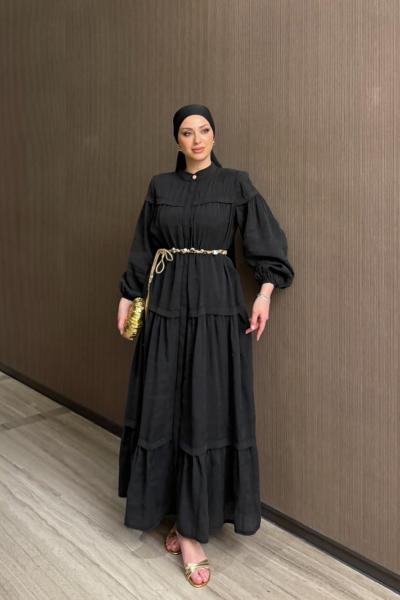 Saniye Elbise Siyah