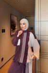 Selman Pantolon Takım Bordo