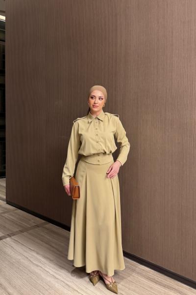 Sevcan Etekli Takım Yağ Yeşili