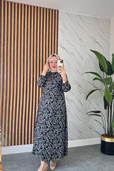 Sinem Pamuklu Vİskon Elbise