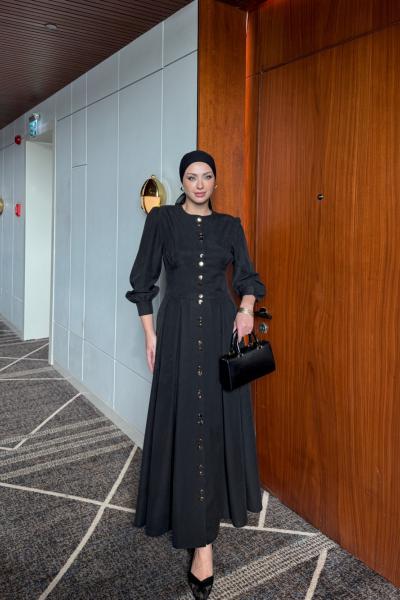 Sümbül Elbise Siyah