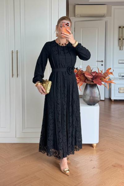 Sümbül Elbise Siyah