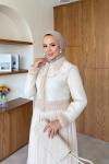 Ulviye Etekli Takım Bej
