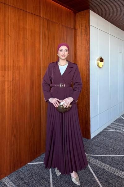 Yelda Elbise Mürdüm