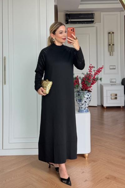 Yeşim Elbise Siyah