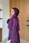 Zeynep Etek Takım Mürdüm