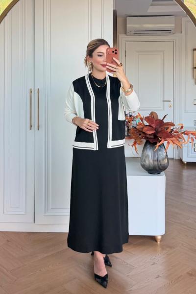 Zilan Elbise Takım Siyah