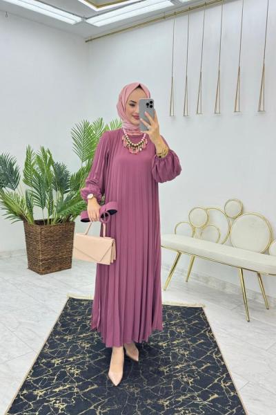 Gül İkra Elbise Tesettür Giyim