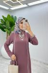 Gül Premium İkili İmren Takım Tesettür Giyim