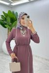 Gül Premium İkili İmren Takım Tesettür Giyim
