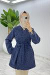 Lacivert Elif Kap Tesettür Giyim