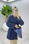Lacivert Elif Kap Tesettür Giyim