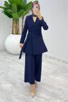Lacivert Premium Star Takım Tesettür Giyim