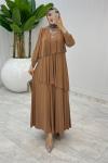Latte Premium Diva Elbise Tesettür Giyim