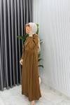 Taba Broşlu Premıum Sibel Tasarım Takım Tesettür Giyim