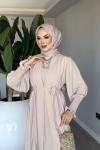 Taş Meşk Abaya Takım Tesettür Giyim