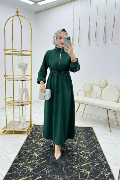 Zümrüt Nazlı Elbise Tesettür Giyim