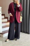 Carleen Ceket  Bordo