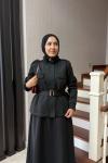 HOLA ETEKLİ TAKIM SİYAH