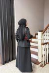 HOLA ETEKLİ TAKIM SİYAH