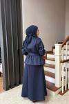 HOLA ETEKLİ TAKIM LACİVERT