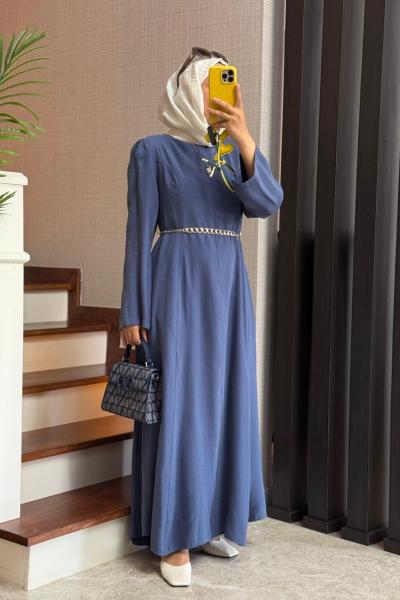 Mirage Elbise  İndigo