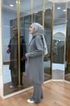 Önü Kısa Arkası Uzun İki İplik Takım Antrasit