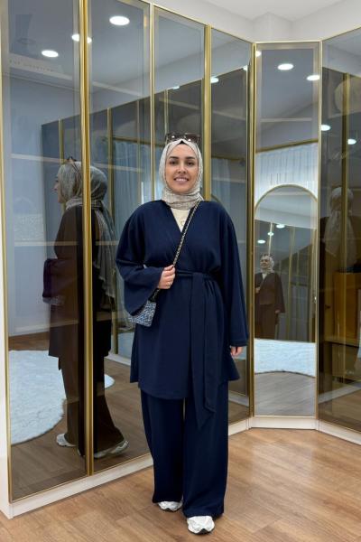 Oysho Kimona Takım  Lacivert