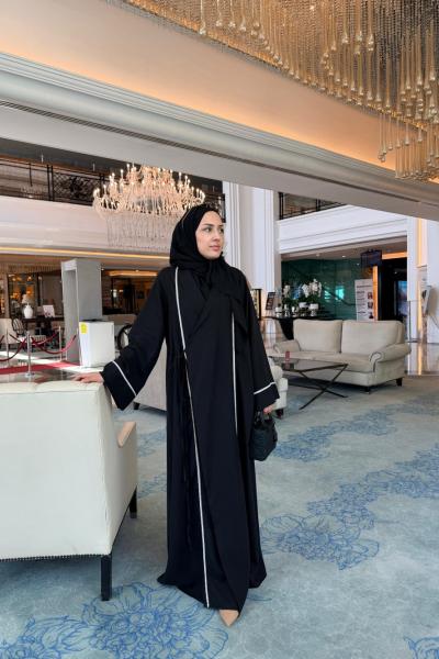 Parle Abaya Siyah
