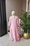 Sahara Elbise Pembe