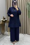 Ayben Fileli Üçlü Takım Lacivert