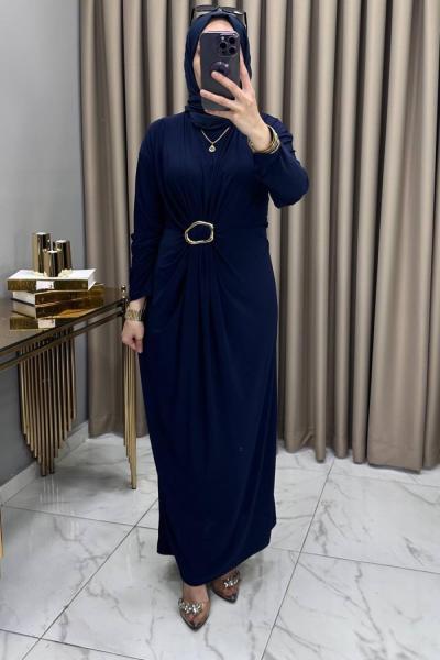 Bircan Elbise Lacivert