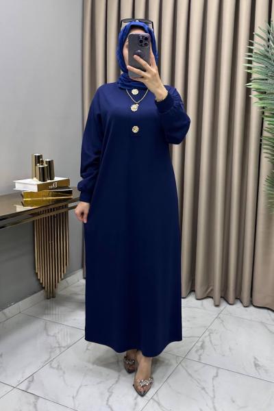 Cazibe Elbise İndigo