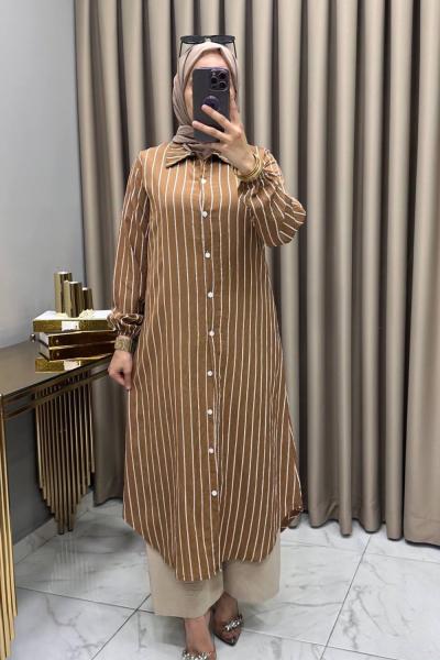 Çizgili Tunik Taba