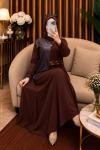 Elçin Elbise Kahve