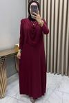 Esma Elbise Bordo
