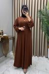 Gözde Elbise Kahve