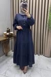 Gülşah Elbise Lacivert