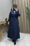 Kışlık Parka Mont Lacivert