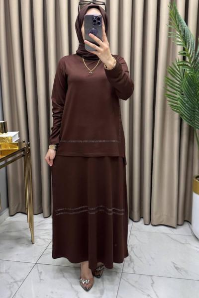 Pınar Etekli Takım kahve
