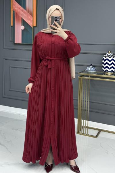 Aybeniz Elbise - Bordo