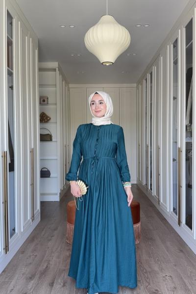 Ayça Elbise - zümrüt