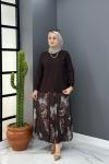 Ayşe Etekli Takım - Kahve