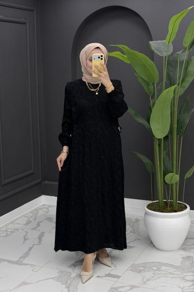 Belinay Elbise - Siyah