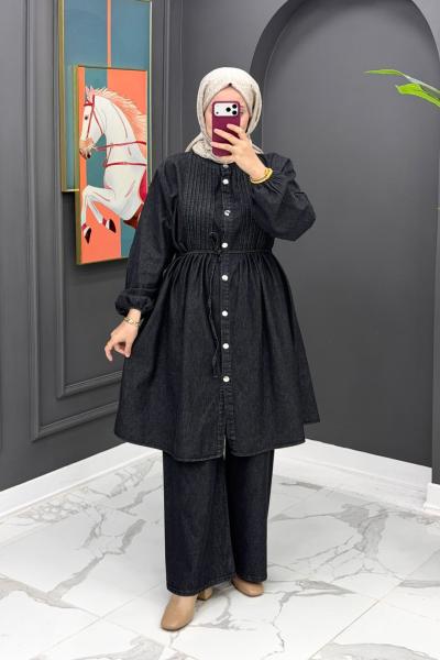 Berika Kot Takım - Siyah